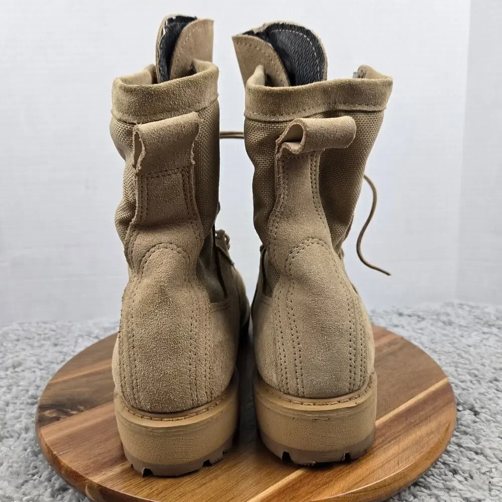 Rocky Boots size 8.5XW Extra Wide 790G Gore-Tex Desert Tan Military Combat Boots